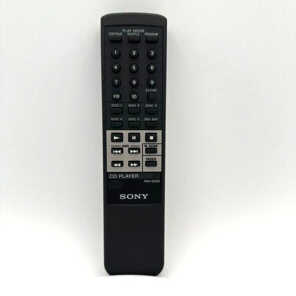 Sony RM-D335 Remote CD-Player AA Battery Operated OEM New - Picture 1 of 7